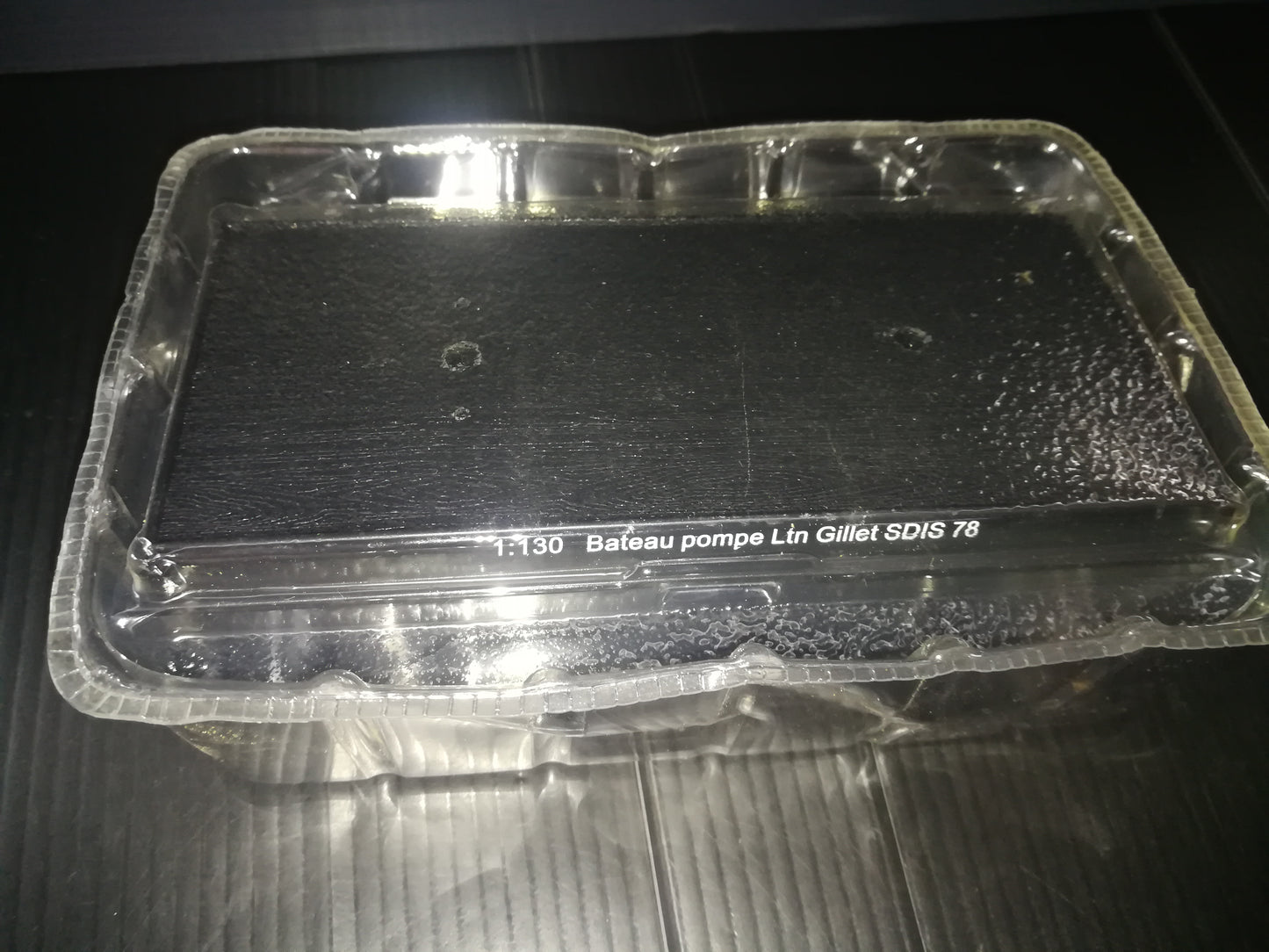 Modellino Bateau Pompe Ltn Gillet SDIS 78