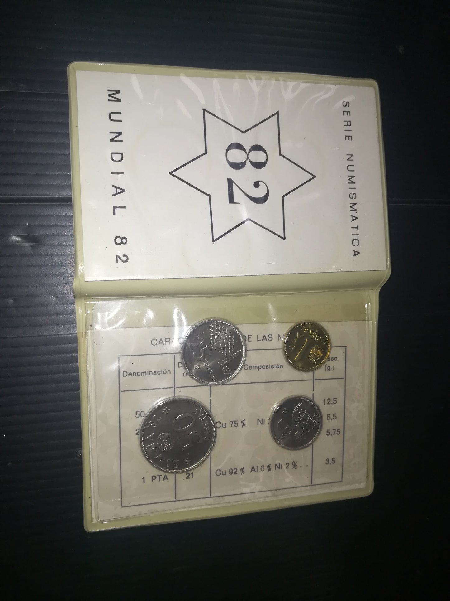 Numismatic Series Espana Mundial'82