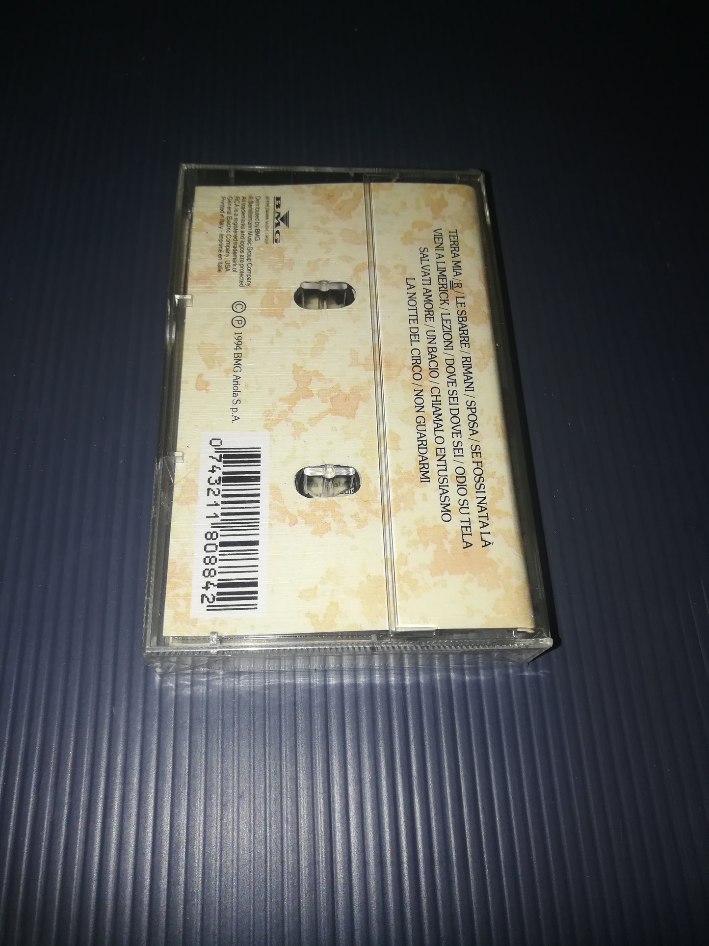 I write" Mariella Nava Musicassette