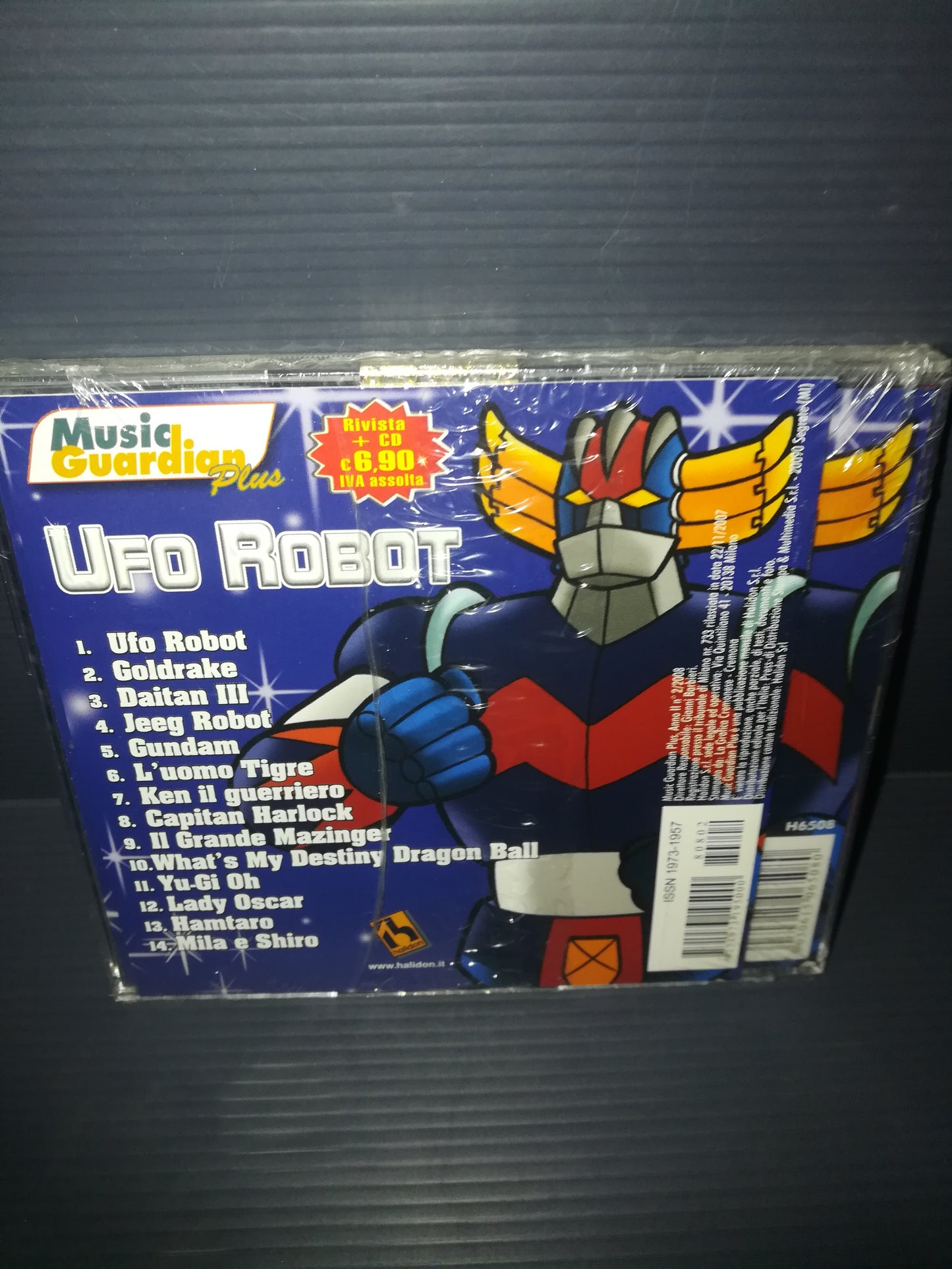 Ufo Robot" CD
Published in 2008 by Music Guardian Plus