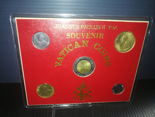 Souvenir Vaticano P.P.Giovanni Paolo II Original Vatican Coins