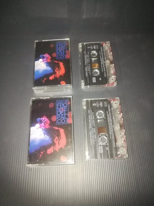 Vasco Fronte Del Palco" V.Rossi 2 Musicassette