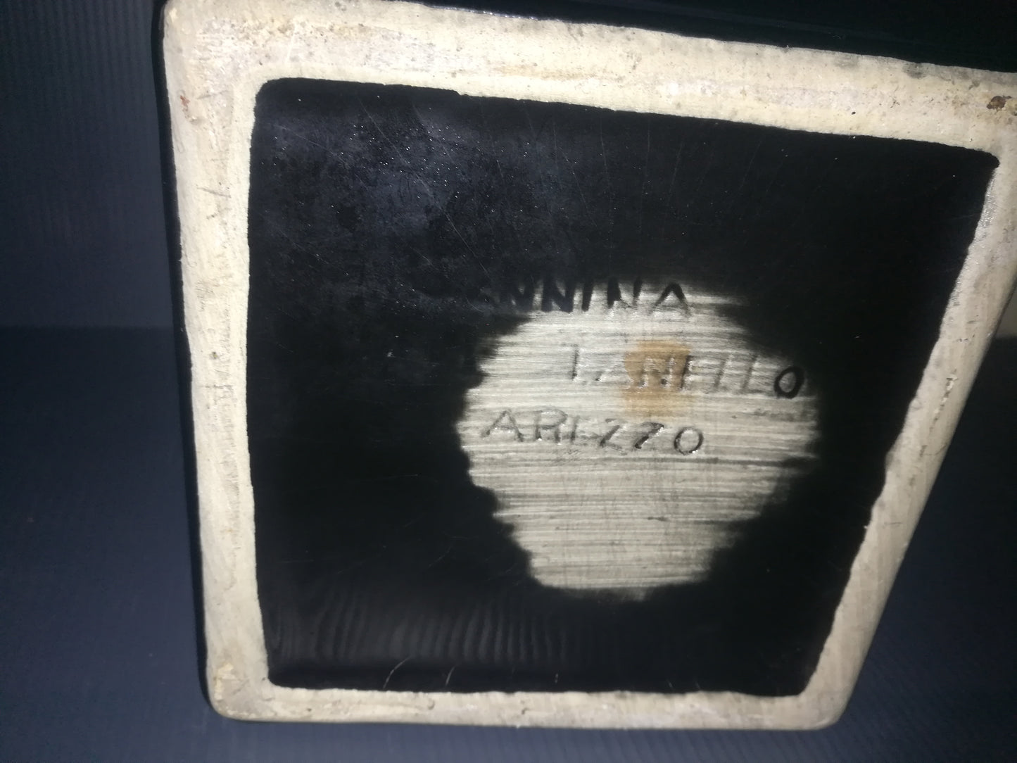 Dado In Ceramica Cennina by Fanello Arezzo Vintage