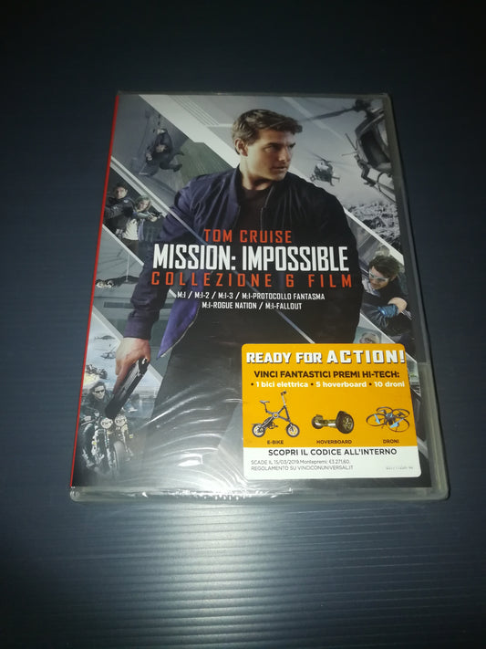 Mission Impossible Tom Cruise 6 Film Collection
Published by Paramount code 831 767 3