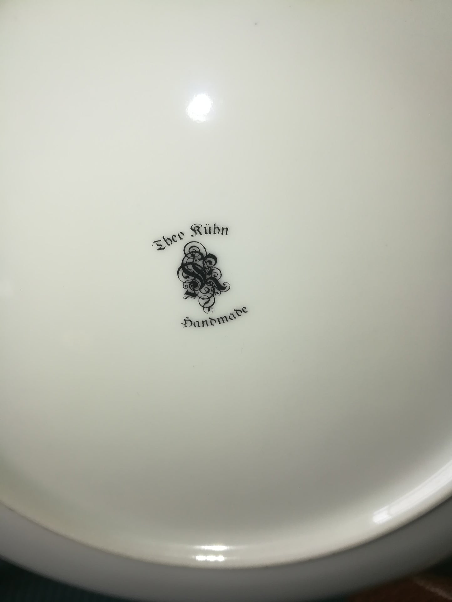 Piatto Souvenir Saluti dalla Montagna Courmayeur Mont Blanc In Ceramica Vintage