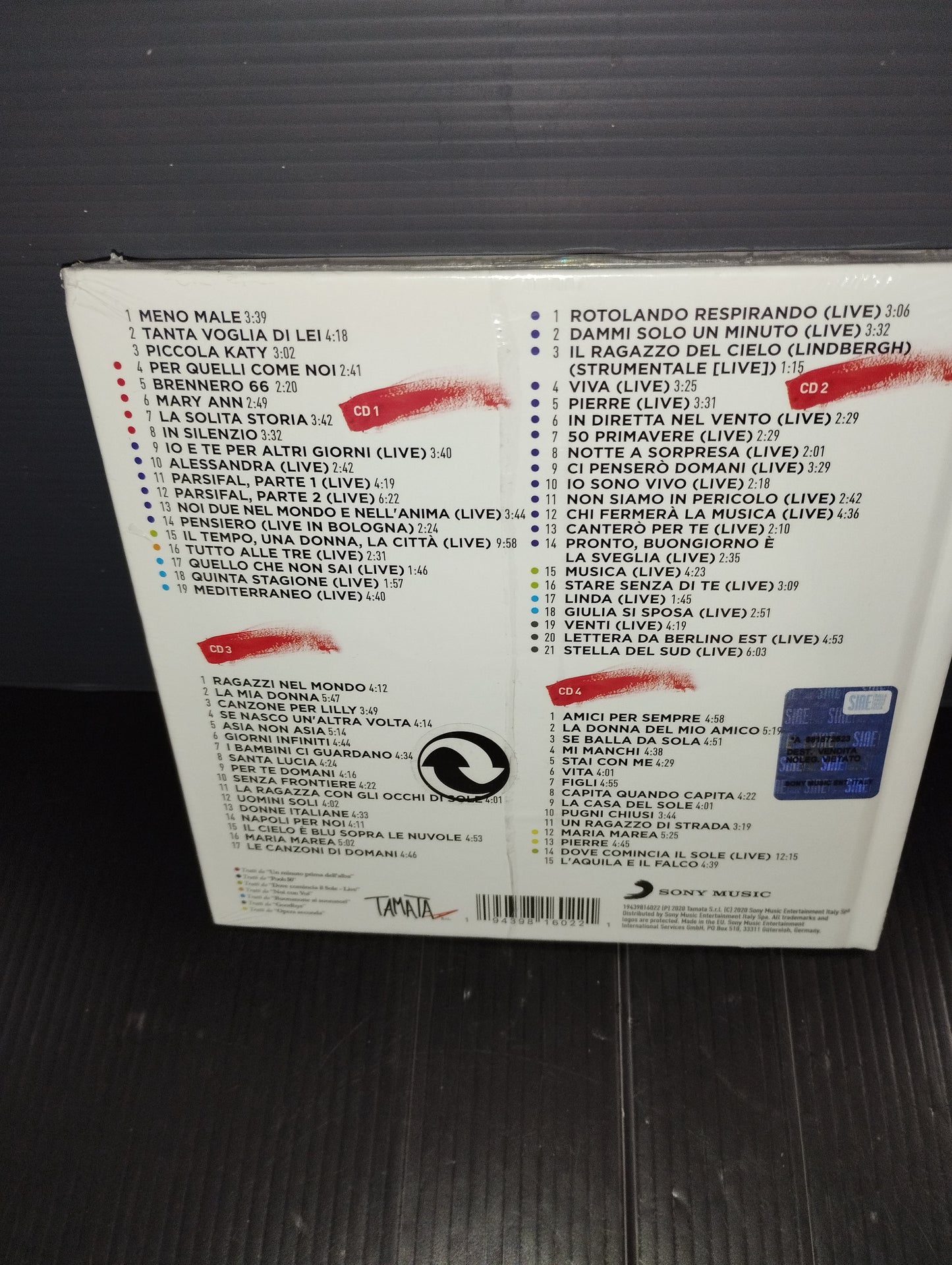 Pooh The Songs of Our History" 4 CD box set