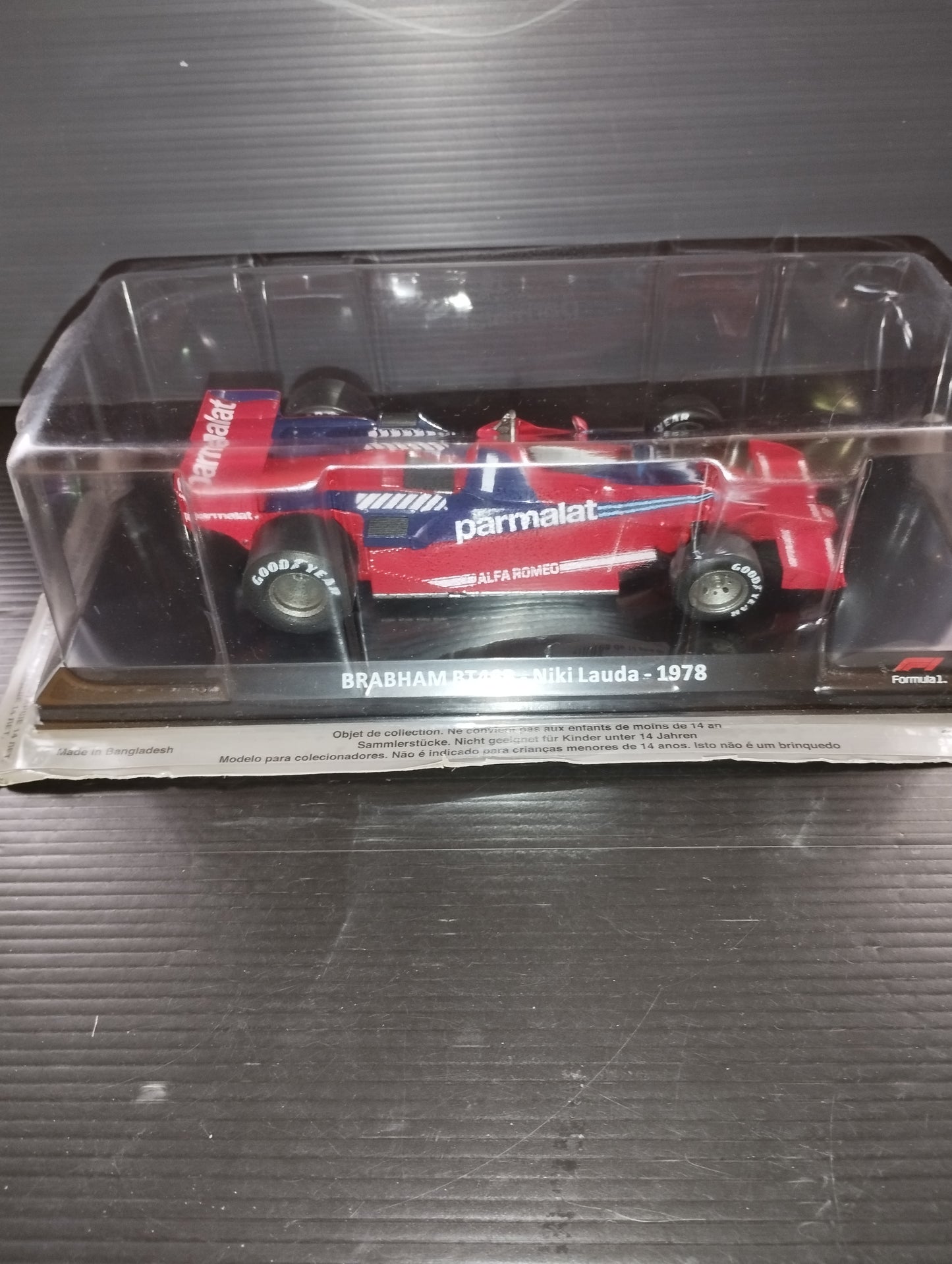 Brabham BT46B Niki Lauda model
Scale 1:24
Made in Bangladesh