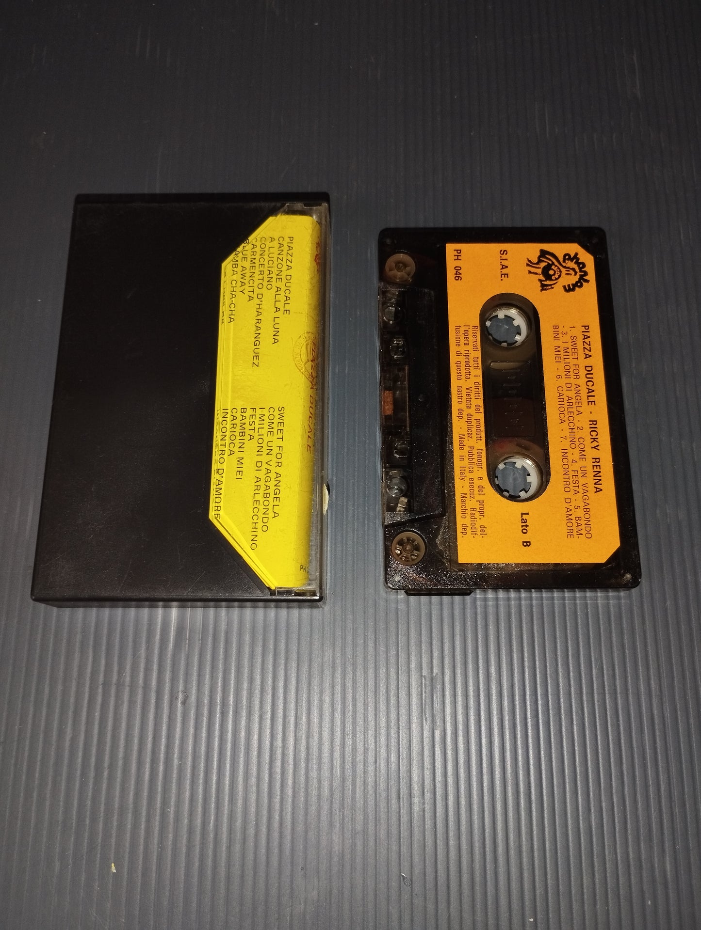 Piazza Ducale" Ricky Renna Music Cassette
Published by New Phantom Cod.PH 046