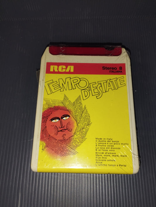 Tempo D'estate" Cantanti Vari Cassetta Stereo 8 RCA