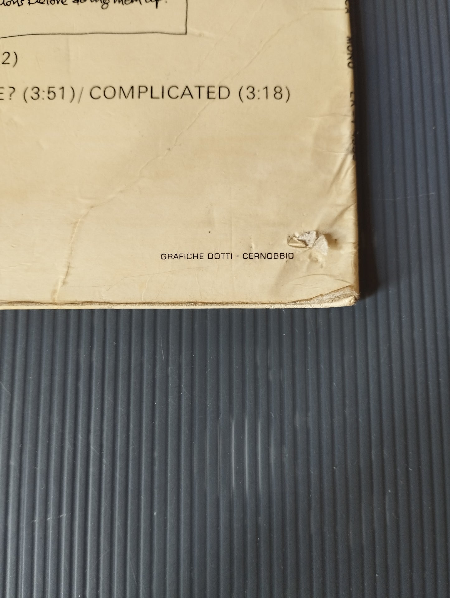 Between The Buttons" The Rolling Stones LP MONO COVER ONLY