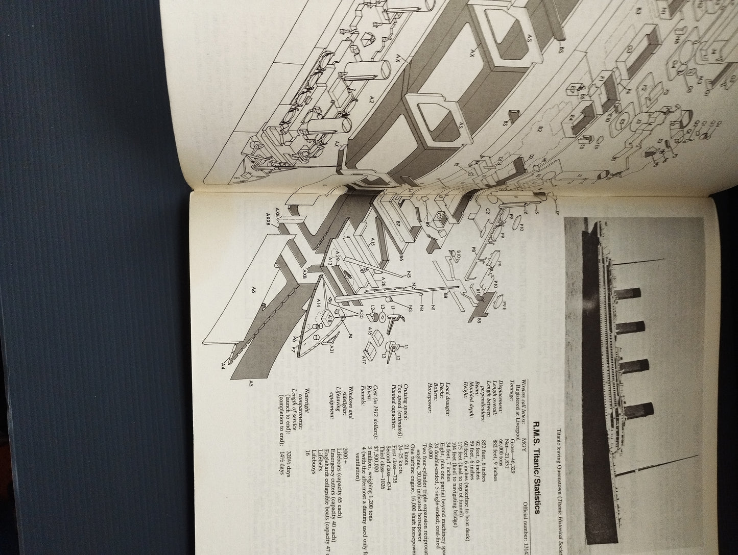 Libro modello Titanic Alan Rose
Edito nel 1981 da Perigee Books