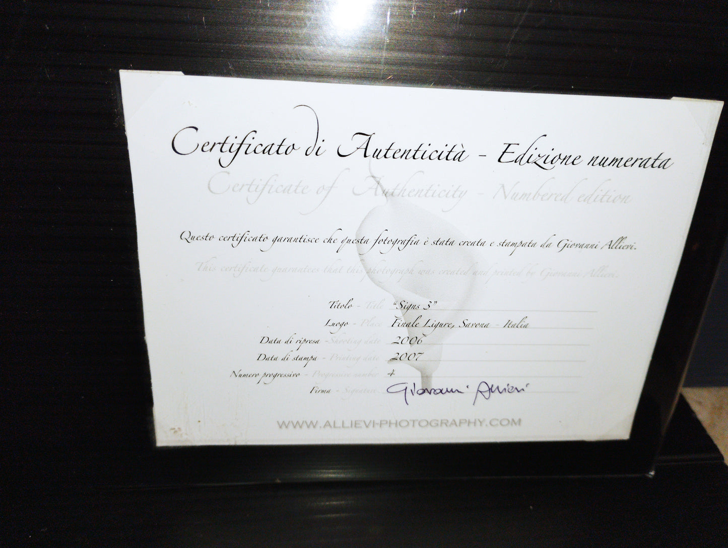 Foto Artistica Finale Ligure (SV)Giovanni Allievi