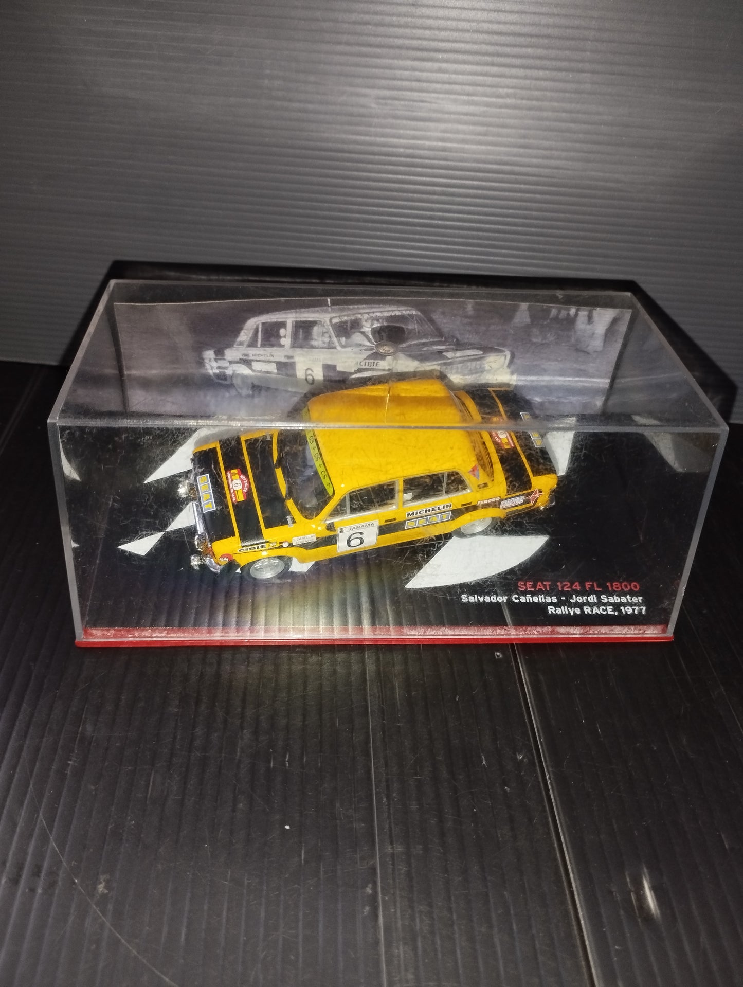 Seat 124 FL 1800 Rally model
Rallye Race 1977
1:43