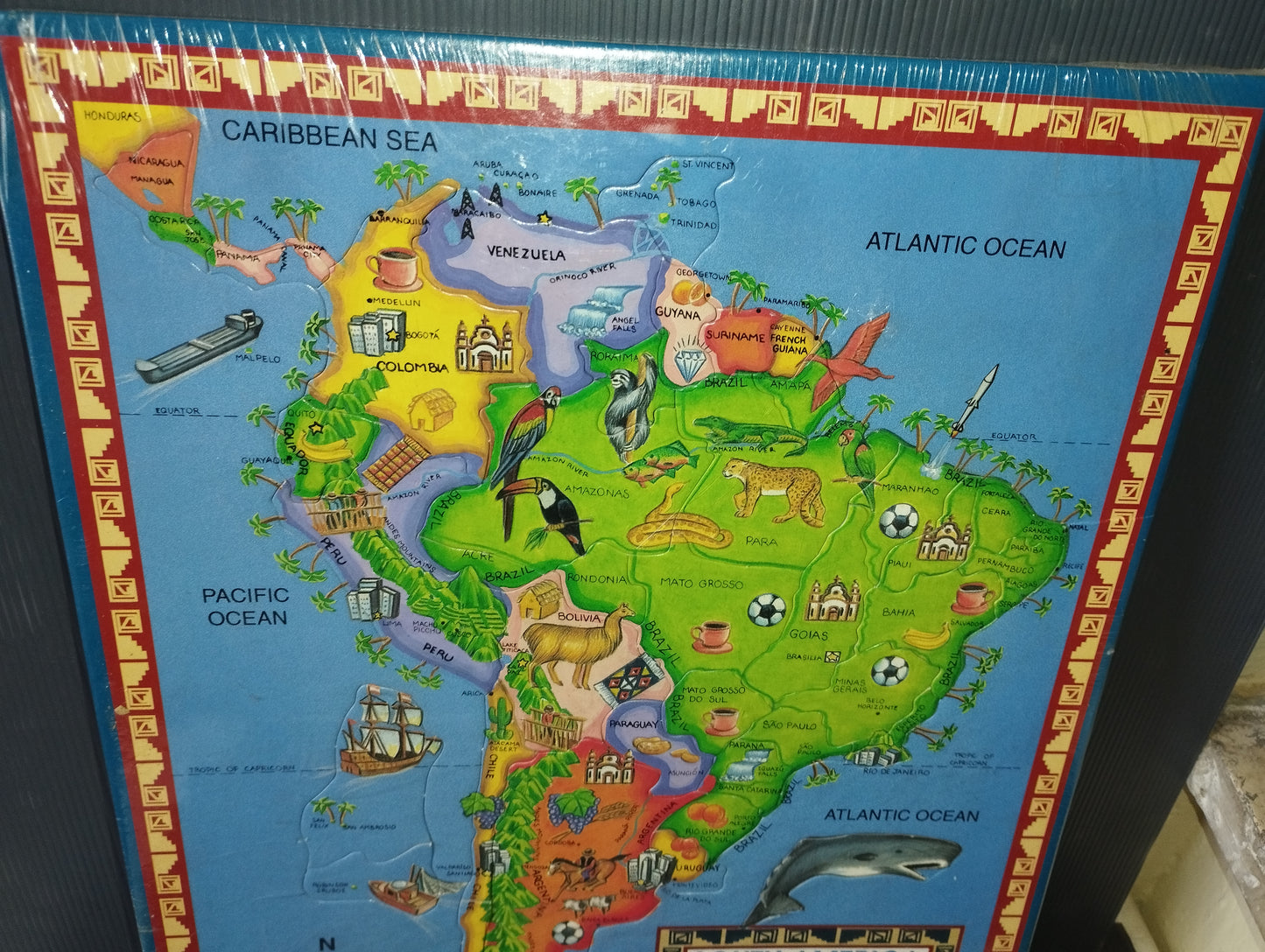 Puzzle South America
Prodotto da F X Schmidt