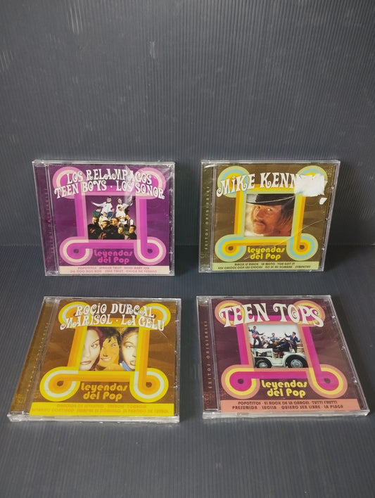Lotto 4 CD "Legendas Del Pop"
Prodotti da Brida Records