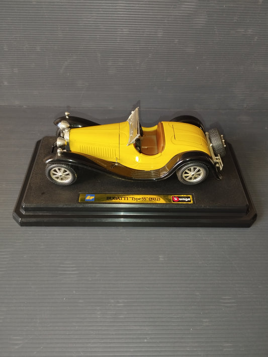 Modellino Bugatti "Type55"(1932) Prodotto da Burago
Scala 1:24