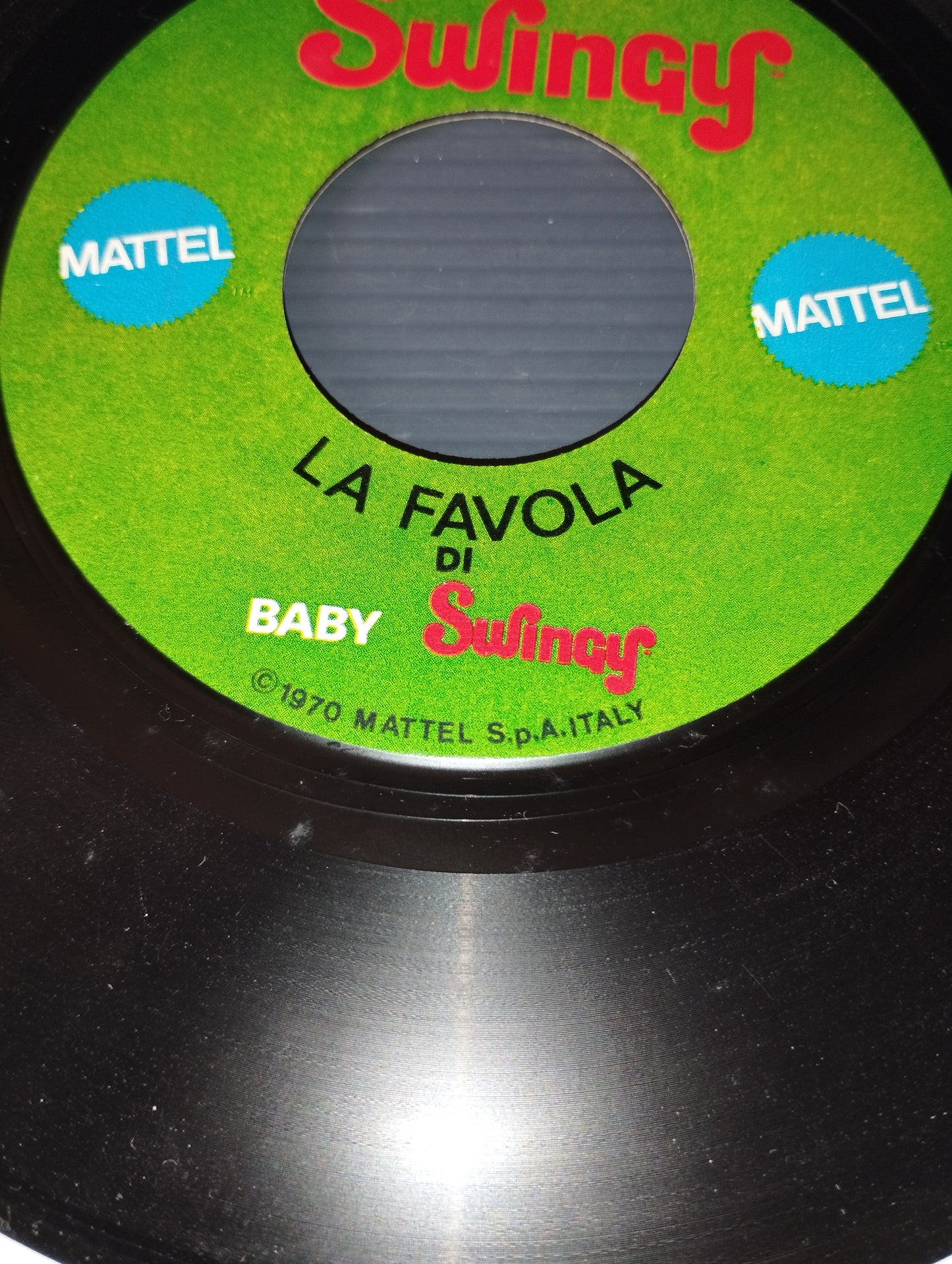 La Musica/La favola Di Baby Swingy" 45 Giri
Edito nel 1970 da Mattel