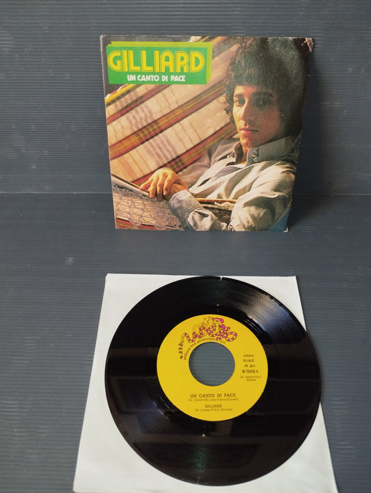 Un Canto Di Pace/Un Amore .."Gilliard 45 Giri
Edito da WEP cod.W 79458