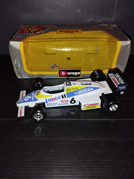 Modellino Williams FW 08C
Prodotto da Burago Cod 6105
