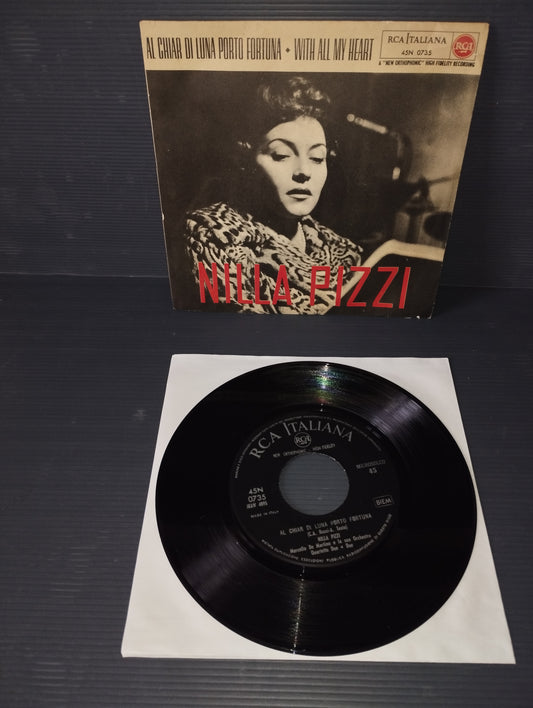 In the moonlight I bring luck/With all my Heart" 45 Laps
Published by RCA code 45N 0735