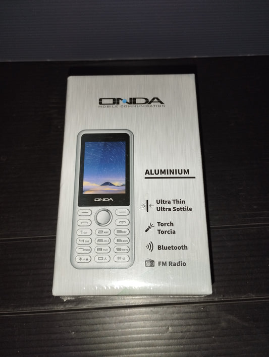 Telefono Cellulare Onda Aluminium
Mod.B2484
Ultra sottile