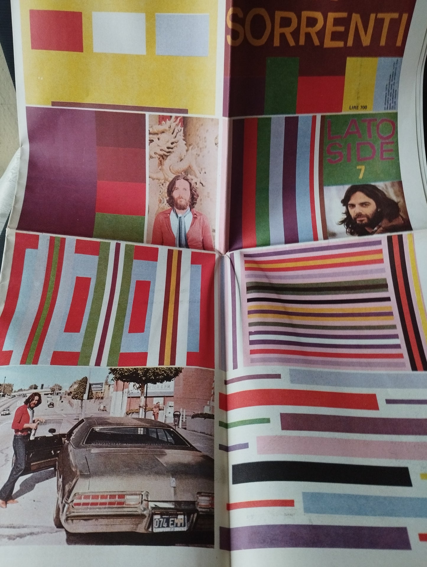 Lato Side Venditti, Sorrenti,Bennato Periodico Quattordicinale anni 70