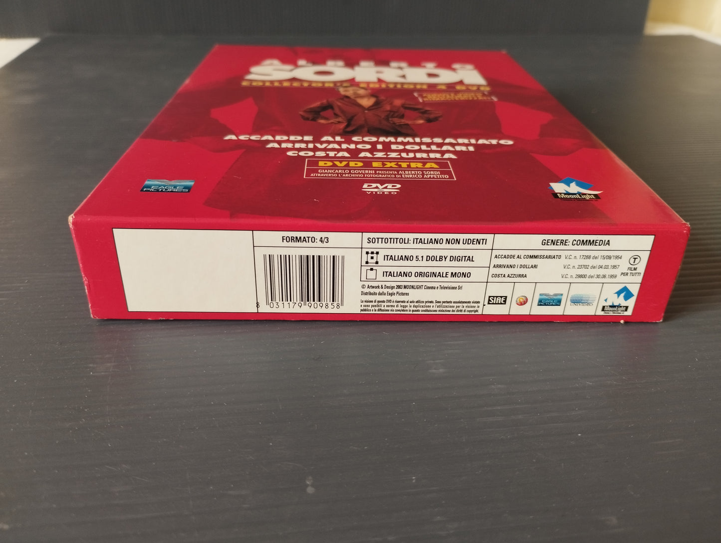 Alberto Sordi 4 DVD box set
Published by MoonLight