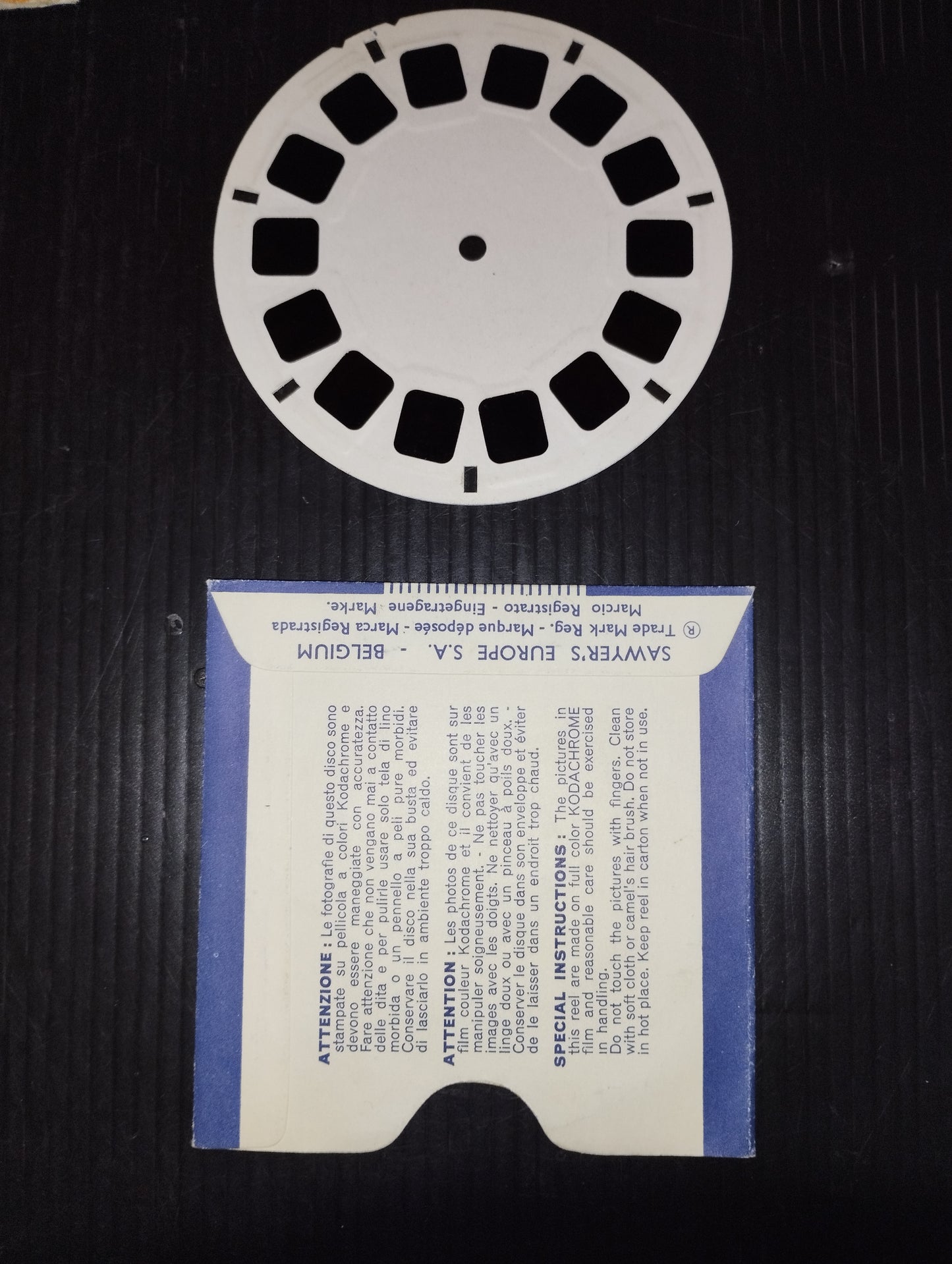 View Master Pinocchio 3 Discs 21 Color Scenes