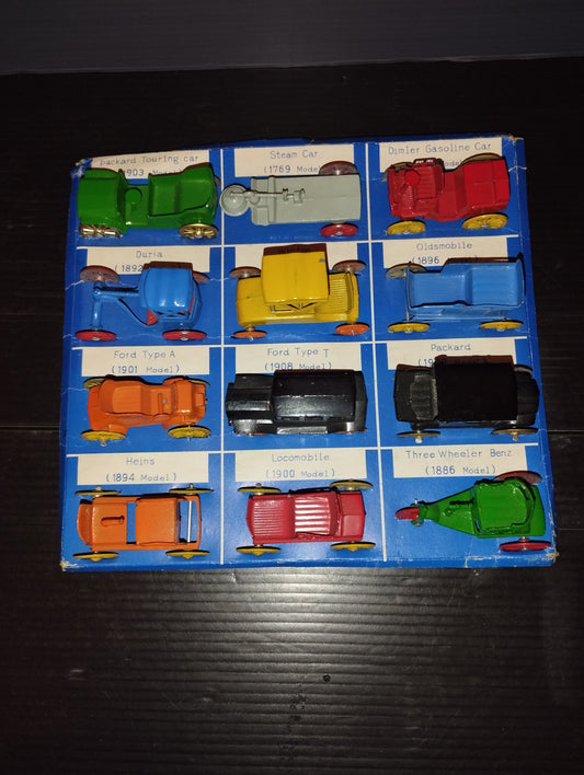 Collection of 12 Ancient Metal Vehicle Models
Unbranded
Made in Japan