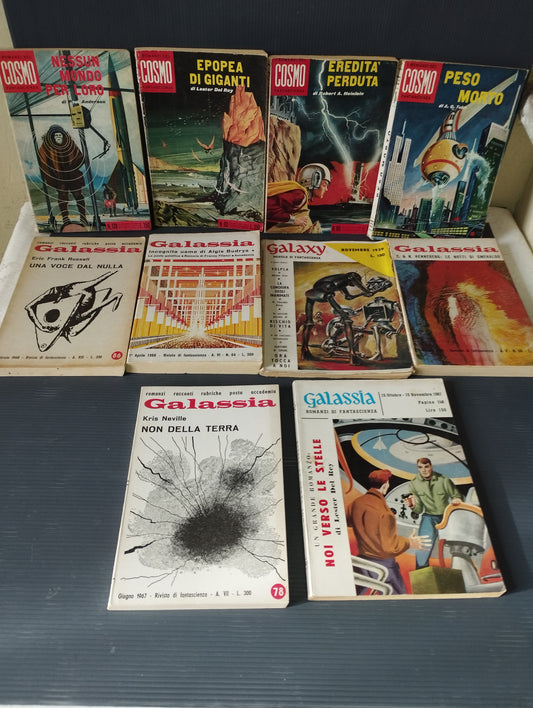 Lot of 10 1960s Science Fiction Novels
Cosmos/ Galaxy/Galaxy