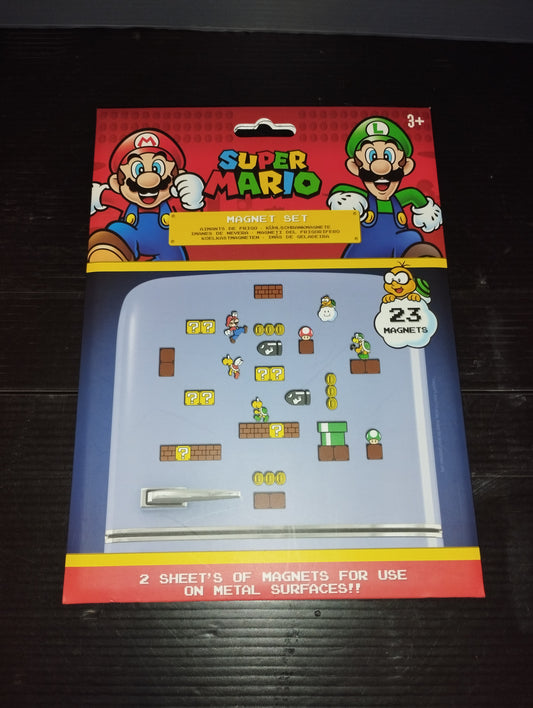 Super Mario 23 magnets set
Official Nintendo Licensed Product