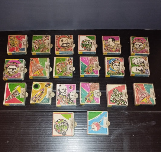 Lot of 20 Cerini Astronautics Series boxes
Made in Italy