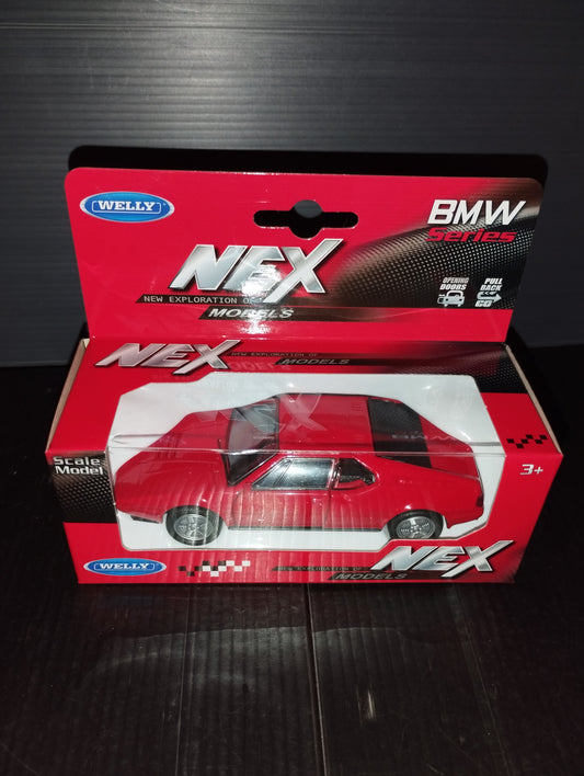 Modellino BMW M1
Prodotto da Welly
Die Cast Metal
Scala 1:39