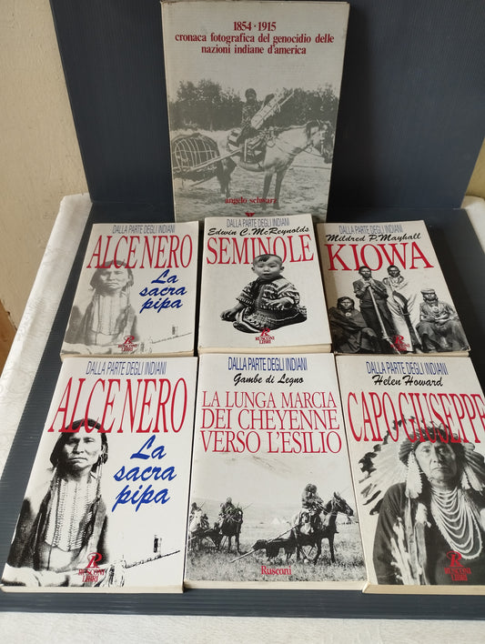 Lotto 7 Volumi Sugli Indiani