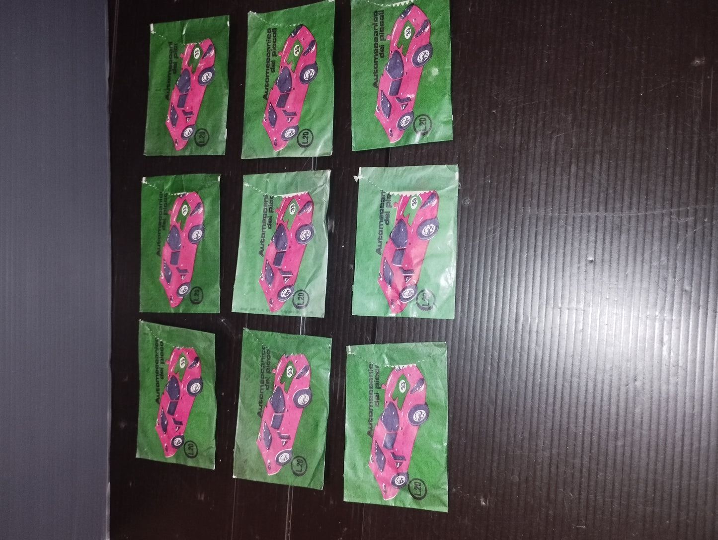 Lot of 9 Automechanic Children's Sachets
Ed.Alberto Santi Roma-Noci
60's