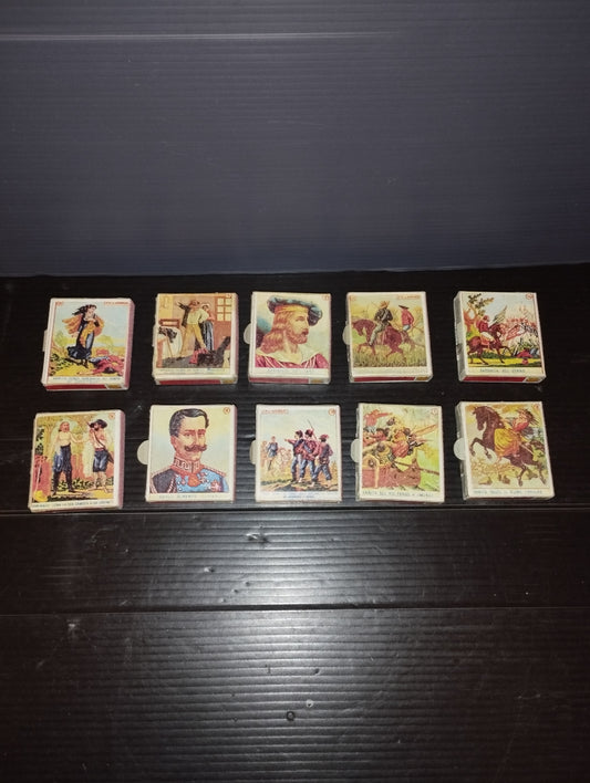 Lot of 10 Cerini Series boxes
Giuseppe Garibaldi