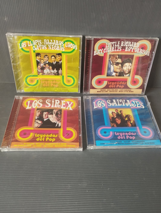 Lotto 4 CD "Legendas Del Pop"
Prodotti da Brida Records