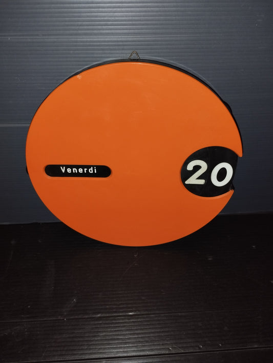 Perpetual Calendar 1970s
Made of plastic