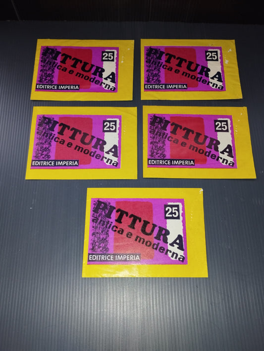 Lot of 5 Ancient and Modern Painting Packages
Produced in the 60s Editrice Imperia