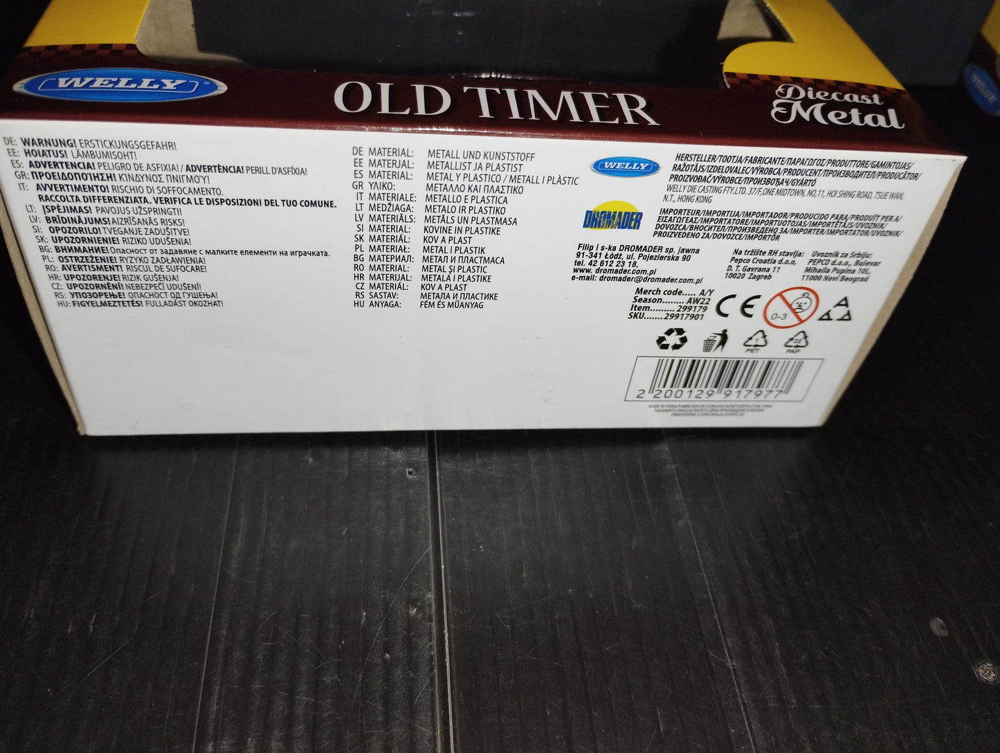 Modellino 1969 Pontiac GTO
Prodotto da Welly
Scala 1:36