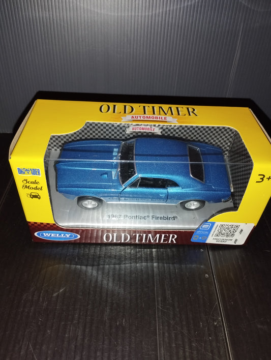 Modellino 1967 Pontiac Firebird
Prodotto da Welly
Scala 1:36