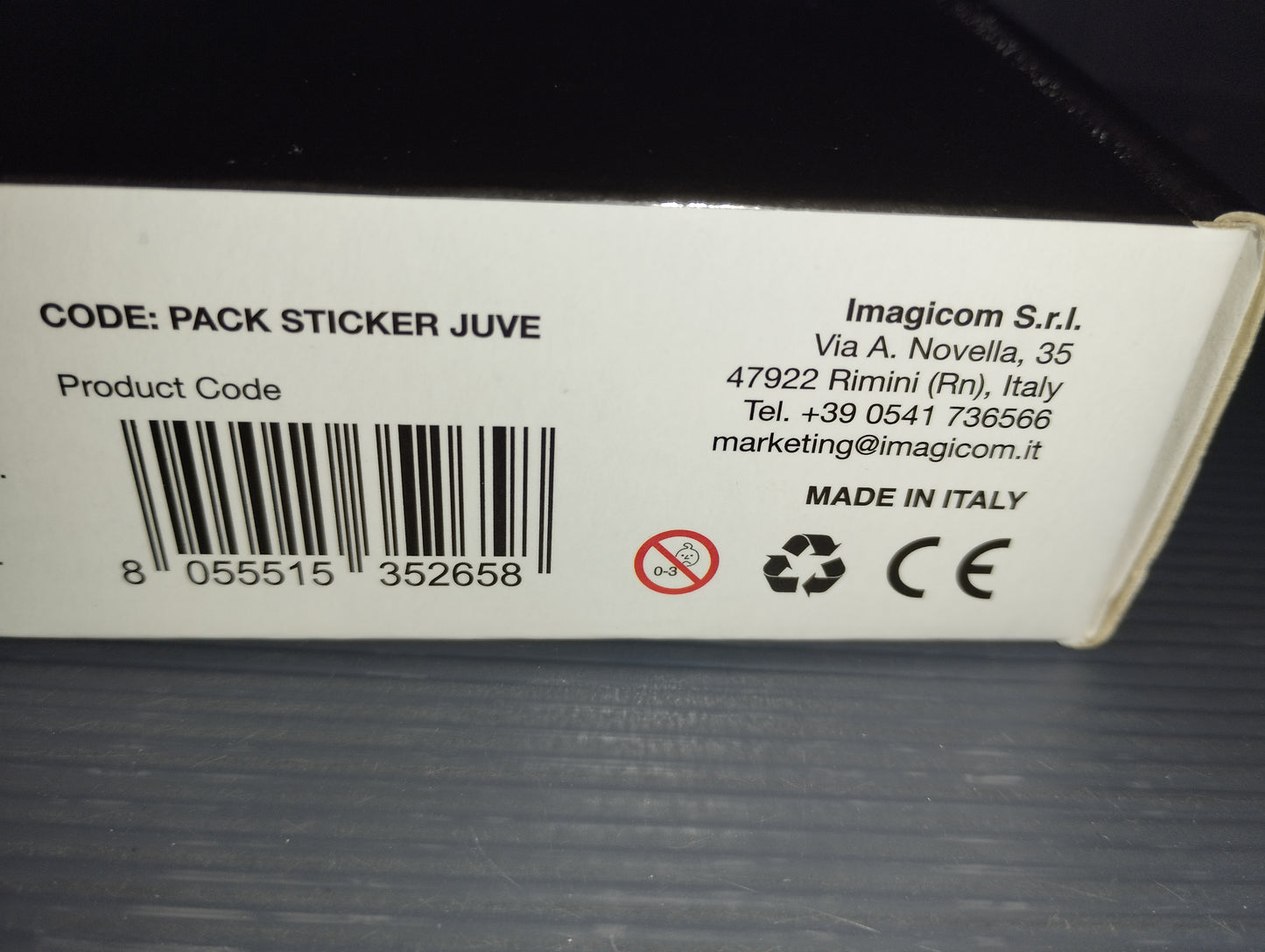 Juventus Limited Edition Stickers Box Set for Fans
Made in Italy