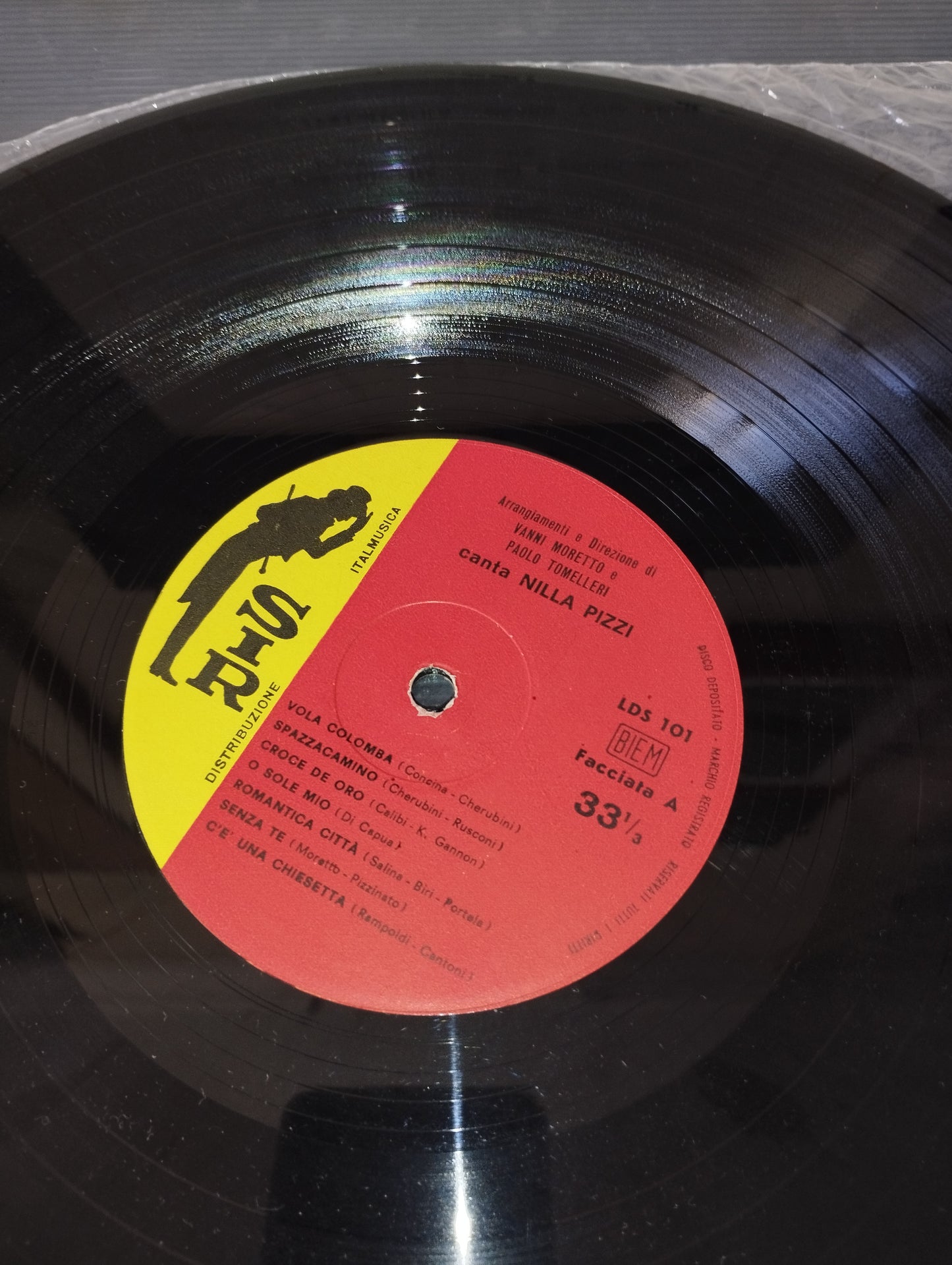 Nilla Pizzi Canta..." Lp 33 Giri
