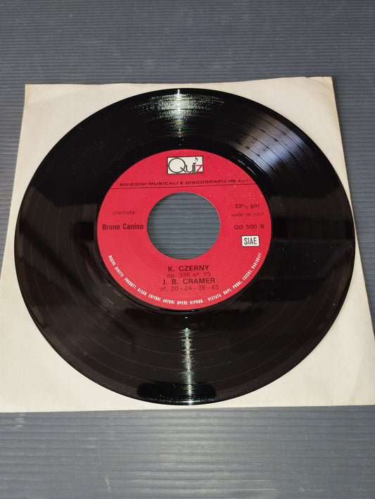 Quiz Musical Record Editions Code QD 500
pianist Bruno Canino