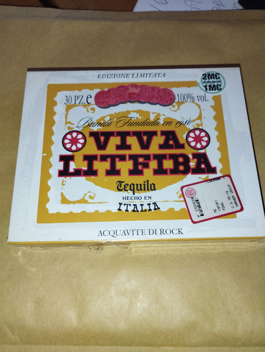 Viva Litfiba 2 Musicassette Box Set Published by CGD
Limited edition