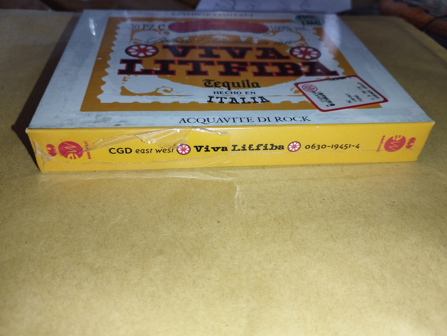 Cofanetto Viva Litfiba 2 Musicassette Edito da CGD
Edizione limitata