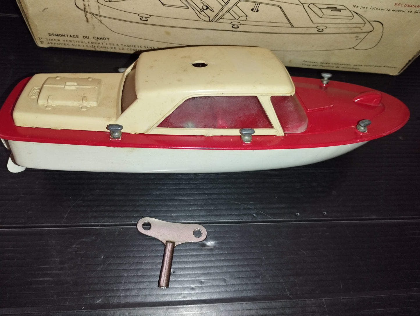 JEP motorboat model
Made in France
1950s