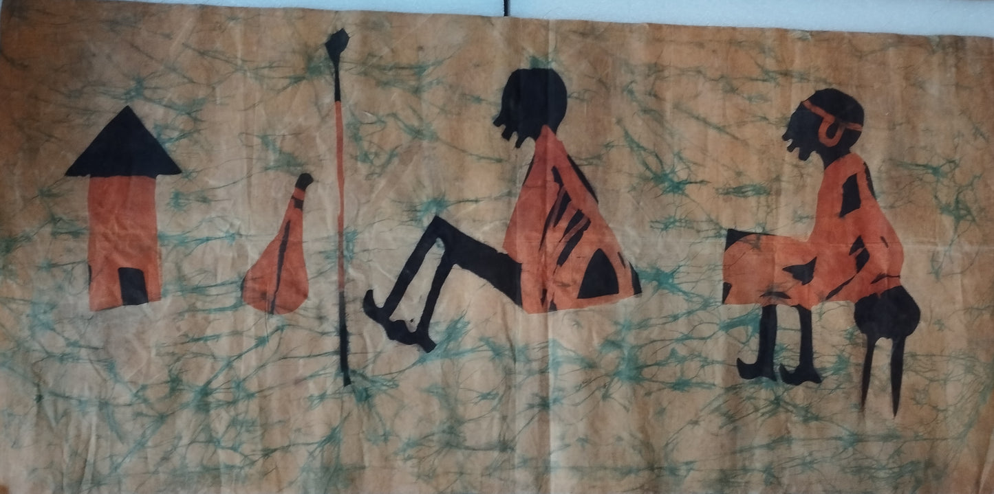 African Art Canvas
Dimensions approximately 88x 41 cm