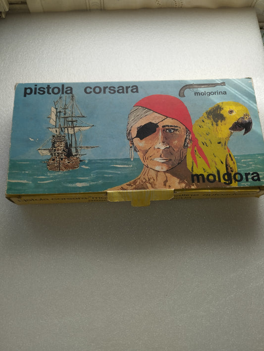 Gioco Molgorina Pistola Corsara
Prodotto da Mondial Milano
Made in Italy
Anni 70