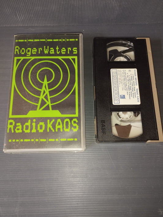VHS Roger Waters RadioKAOS